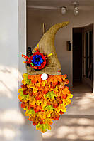 Гном на Хеллоуін. Свято осені. Декор підвісний на Хеллоуїн.ХЛ612