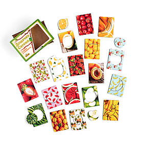 Дерев'яний пазл-сортер "Дошки Сегена: фрукти"