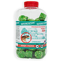 Брикети отрута для гризунів "Лускунчик" аромат арахісу, родентицид засіб від мишей і щурів (отрава для мышей)