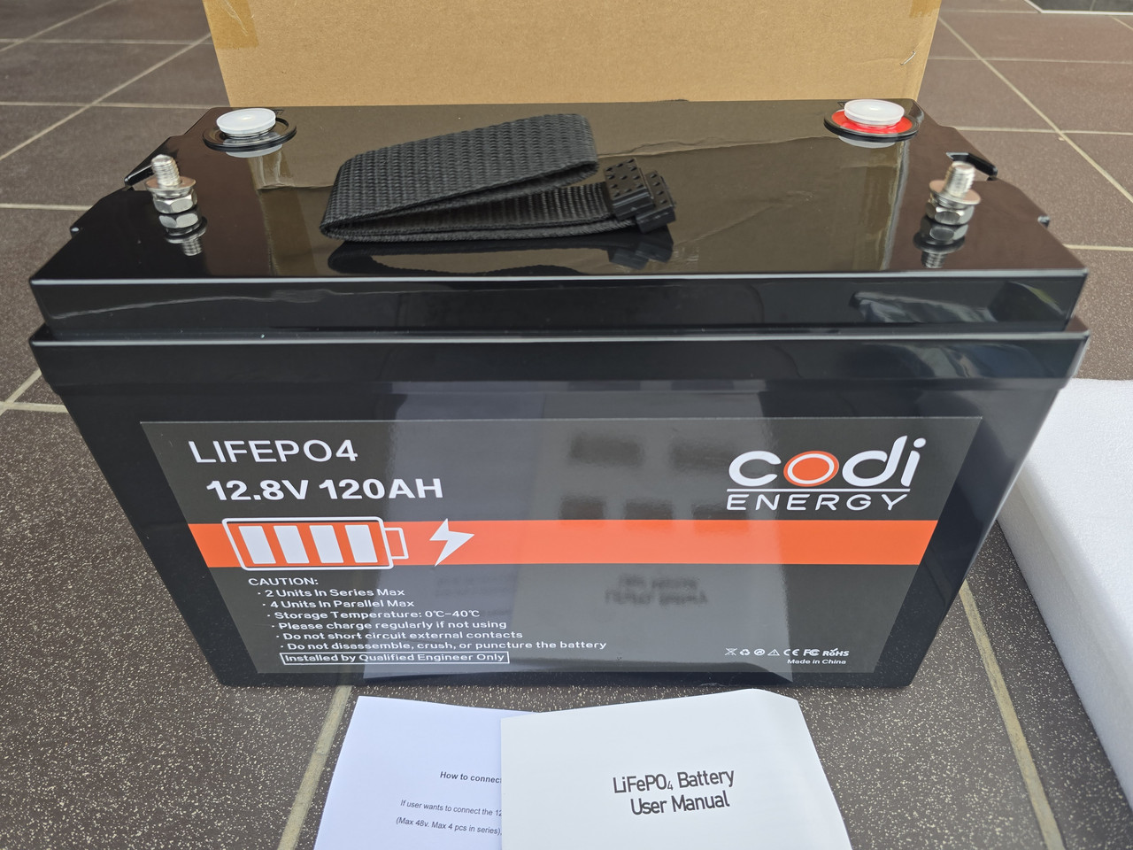 Аккумулятор CODI LiFePo4 12v120ah