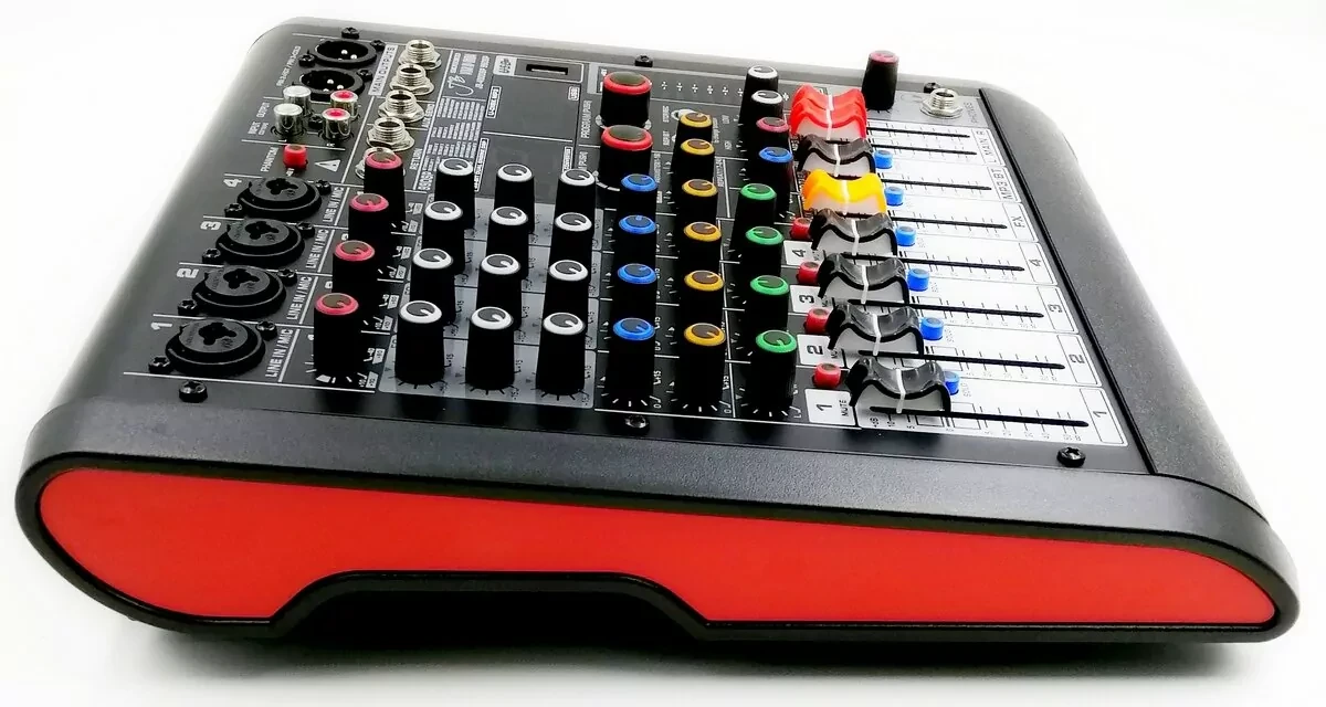 Мікшерний пульт JB Sound JB-400DSP з Bluetooth і DSP, фото 1