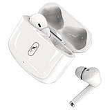 Bluetooth-гарнітура SkyDolphin TWS SL24 White (BTE-000179) Білий DS, фото 3