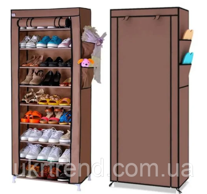 Стелаж для зберігання взуття Shoe Cabinet 160X60Х30 Полиця для взуття Тканинний стелаж для взуття