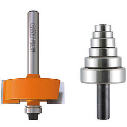 Фрези CMT четвертні та набори фрез для відбору чверті