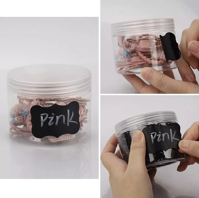 Самоклеючі етикетки 24 шт + біла ручка