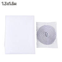 Антимоскітна сітка на липучці на вікна 1.3х1.6м Біла сітка на балкон | антимоскітна сітка на вікно