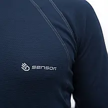 Чоловіча термофутболка з довгим рукавом Sensor Double Face LS, 2XL (Deep Blue), фото 3