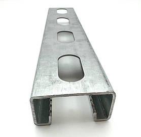 Профіль для сонячної панелі цинк 41х21 x 2.0 мм /3 м