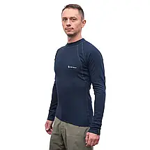 Чоловіча термофутболка з довгим рукавом Sensor Double Face LS, 2XL (Deep Blue), фото 5