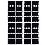 Наліпки на банку, стікери для спецій, кухонні етикетки - 24 шт. + білий маркер, фото 5