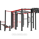 Спортивний майданчик для воркаута W2252 (спортивний комплекс для street workout, вуличні тренажери), фото 3