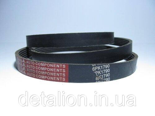 Ремінь генератора та водяного насоса 6РК-1790 КАМАЗ-5297,65115,6520 полікліновий 6РК-1790, фото 1