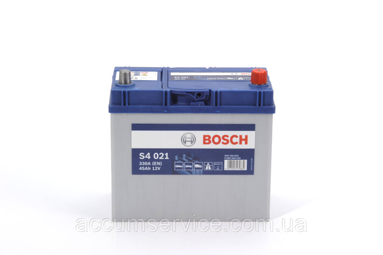 Акумулятор BOSCH ASIA S4 0092S40210 45 Ач