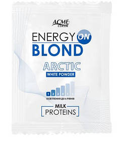 Освітлювальна пудра для волосся Acme Color Energy Blond Arctic 25г (4823115503862)
