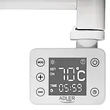 Радіатор електричний світлодіодний, сушарка електрична для рушників Adler AD 7823, фото 3