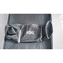 Дитячий манеж ISERE PREMIUM 90x90см сірий з 4 ручками + сумка, фото 4