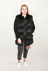 Хутряна жилетка з лисиці