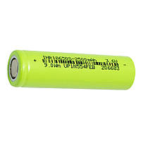 Акумулятор 18650 2500 mAh Зелений, літій іонний акумулятор ( li ion 18650)