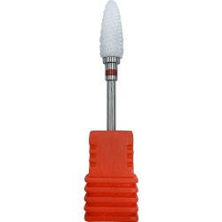 Фреза керамічна для зняття гель-лаку червона, 761