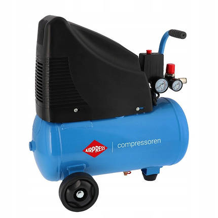 Безмасляний компресор Airpress HLO 215-25 (24L, 1,1kW, 8bar), фото 1