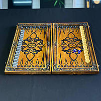 Нарди дерев'яні подарункові Зірка 46х23х5см, фото 4