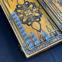 Нарди дерев'яні подарункові Зірка 46х23х5см, фото 7