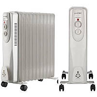 Радіатор домашній KIANO Heater 25 масляний обігрівач 2500 Вт 11 секцій електробатарея SSM