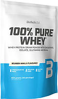 Протеїн BioTech 100% Pure Whey 454 g бурбонська ваніль