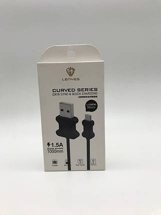 Кабель LENYES LC806 Micro 1м 2.1A, фото 1