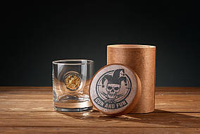 Gun And Fun стакан для віскі з емблемою ЗСУ