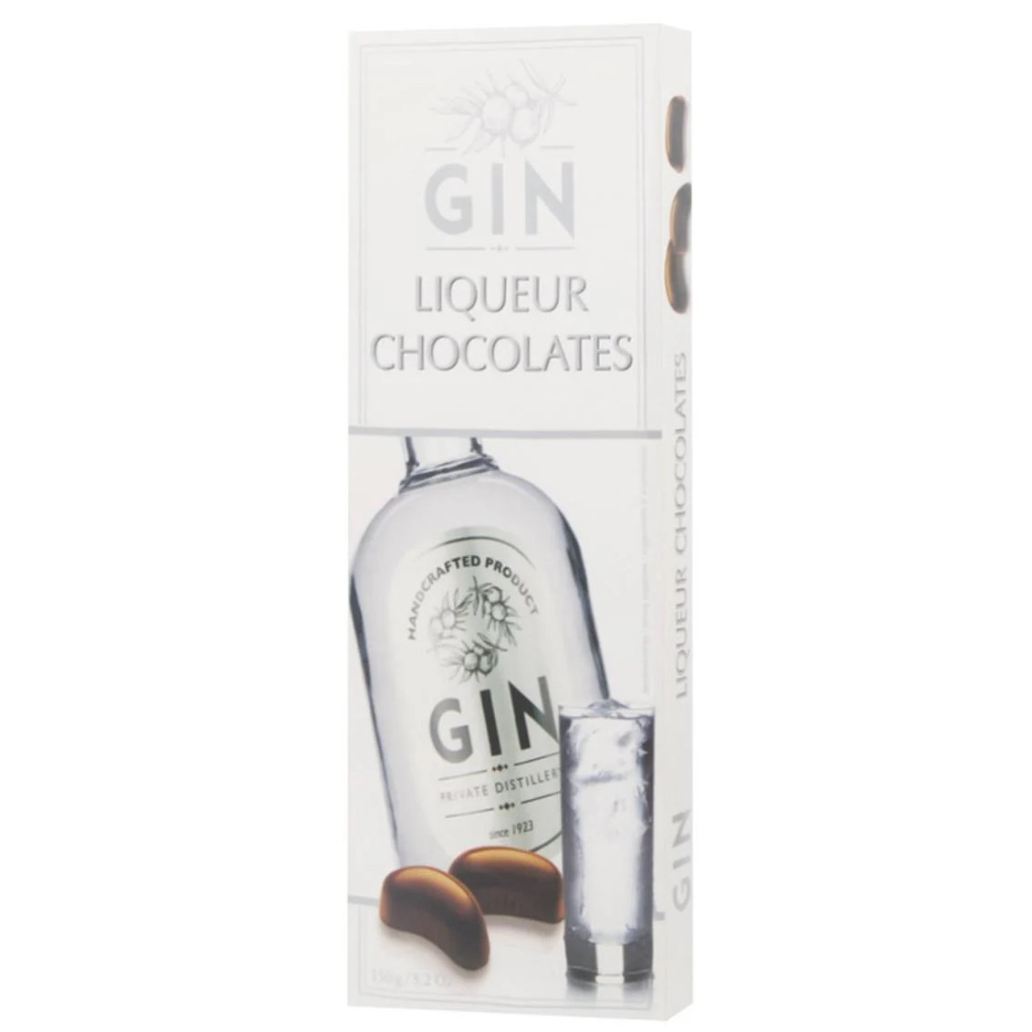 Шоколадні Цукерки з Джином Gin Liqueur Chocolates Doulton, 150 гр. Німеччина