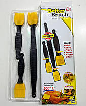 Набір кондитерських силіконових пензлів Better Brush, фото 5