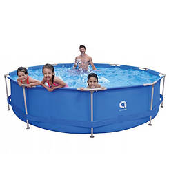 Великий каркасний басейн для дачі та дому для всієї родини 360 х 76 см 19 в 1 Синій ORIG31