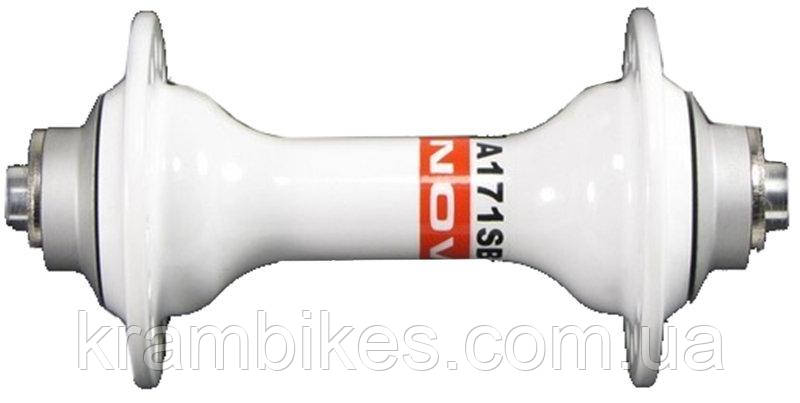 Втулка передня Novatec A171SB 32H біла промпідшипник