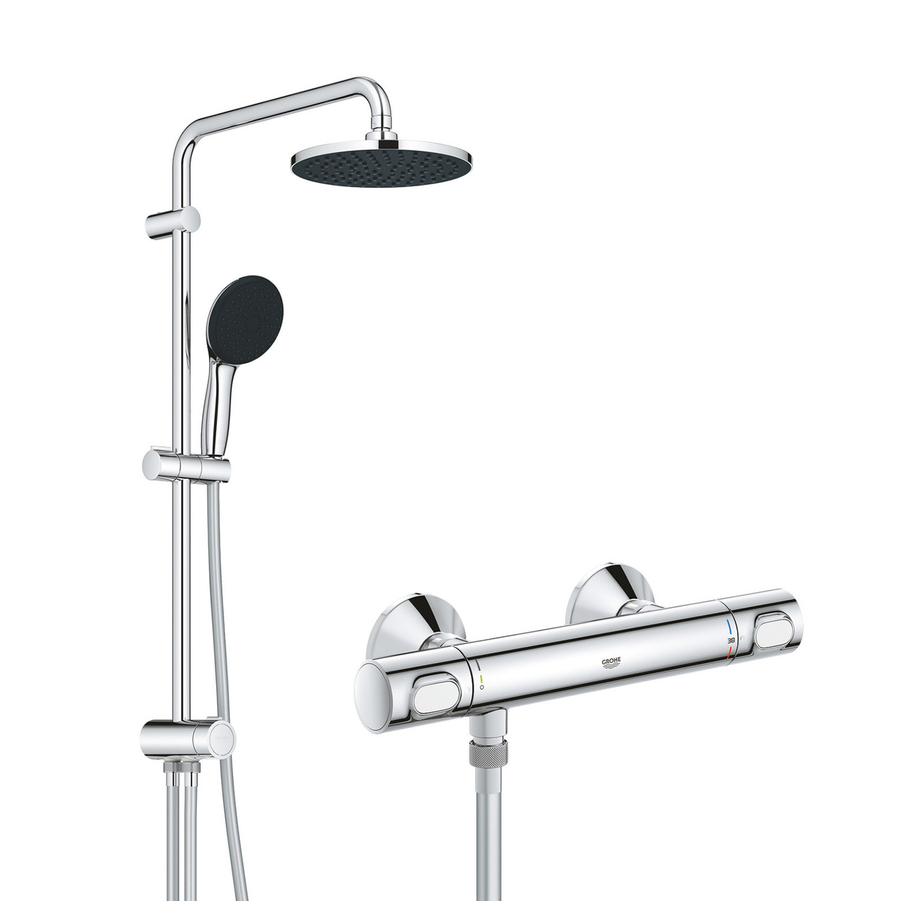 Змішувач термостатичний для душу Grohe QuickFix Precision Flow UA202908TR