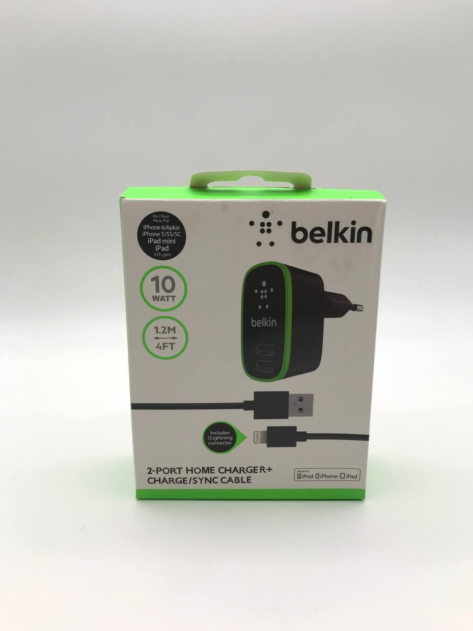 СЗП BELKIN 2USB + iPhone (2 в 1) 10 W