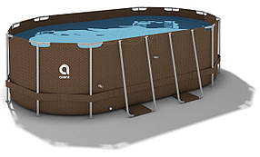 Прямокутний каркасний басейн Avenli 427 x 275 x 100 см (16в1) ORIG37