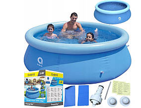 Круглий надувний басейн Avenli 240 x 64 см ORIG39
