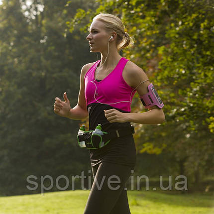 Чохол на руку для смартфона рожевий Tunturi 14TUSRU162, фото 3