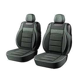 Майки сидіння передні чорно-сірі PILOT