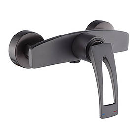 Змішувач для душу настінний MONE Deluxe KINGDOM 9381381GR Gun Gray