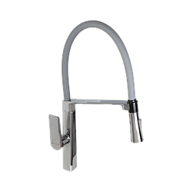 Змішувач для кухні з гнучким виливом MONE Deluxe KAREN 7380385C Chrome