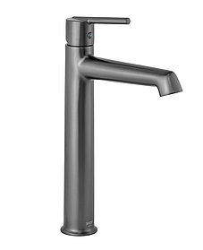 Змішувач для умивальника MONE Deluxe  DARLENE 1391391GR-A Gun Grey