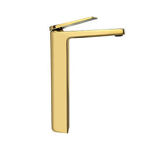 Змішувач для умивальника MONE Deluxe KAREN 1385385G-A GOLD, фото 3