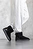 Зимові Жіночі Черевики UGG Classic Mini Black Lacquer / УГГ Классик Мини Лакер Черные, фото 6