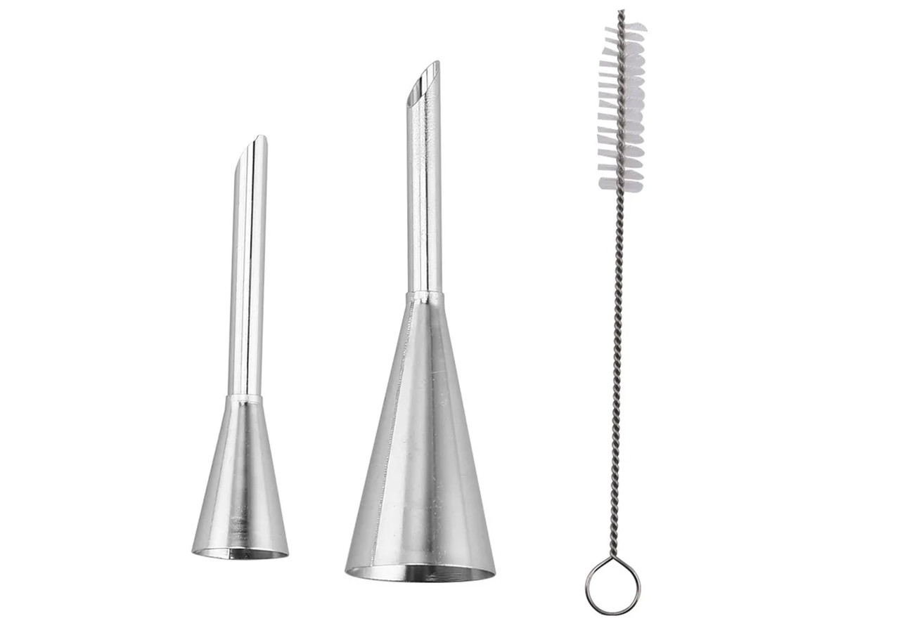 Набір кондитерських насадок Baker для еклерів та щітка (101338)