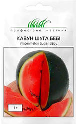 Насіння Кавуна Шуга Бейбі 1г ТМ Професійне насіння