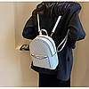 Жіночий міні-рюкзак молочний NK, фото 3