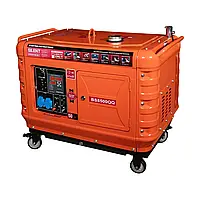 Генератор дизельний однофазний 4.2 кВт Bison BS8500QQ