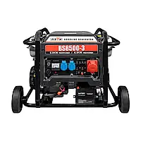 Генератор бензиновий трифазний 6 кВт Bison BS8500-3